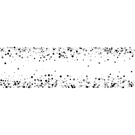 Chaotic shape with dense black dots on white background.のイラスト素材
