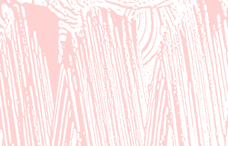 Grunge texture. Distress pink rough trace. Fair background. Noise dirty grunge texture. Flawless artistic surface. Vector illustration.のイラスト素材