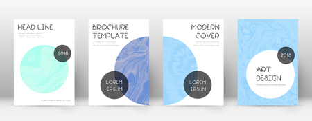 Abstract cover. Interesting design template. Suminagashi marble trendy poster. Interesting trendy abstract cover. Business vector illustration.のイラスト素材