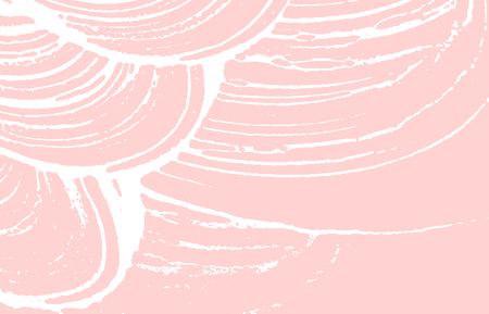 Grunge texture. Distress pink rough trace. Flawless background. Noise dirty grunge texture. Elegant artistic surface. Vector illustration.のイラスト素材