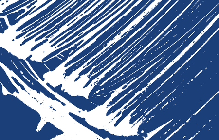 Grunge texture. Distress indigo rough trace. Extraordinary background. Noise dirty grunge texture. Appealing artistic surface. Vector illustration.のイラスト素材