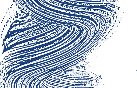 Grunge texture. Distress indigo rough trace. Elegant background. Noise dirty grunge texture. Classy artistic surface. Vector illustration.のイラスト素材