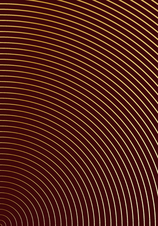 Minimal cover design template. Modern brochure layout. Gold vibrant halftone gradients on bordeaux background. Glamorous trendy abstract cover design.のイラスト素材