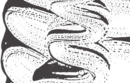 Grunge texture. Distress black grey rough trace. Adorable background. Noise dirty grunge texture. Pleasing artistic surface. Vector illustration.のイラスト素材
