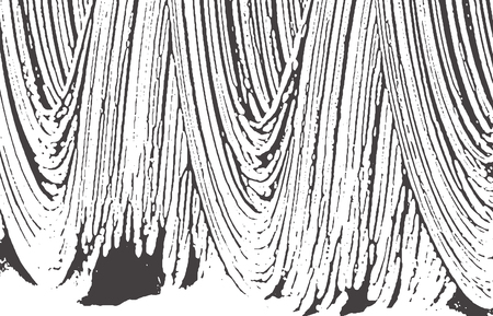 Grunge texture. Distress black grey rough trace. Alive background. Noise dirty grunge texture. Delightful artistic surface. Vector illustration.のイラスト素材