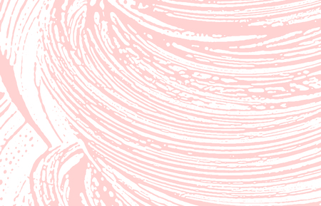 Grunge texture. Distress pink rough trace. Fair background. Noise dirty grunge texture. Energetic artistic surface. Vector illustration.のイラスト素材