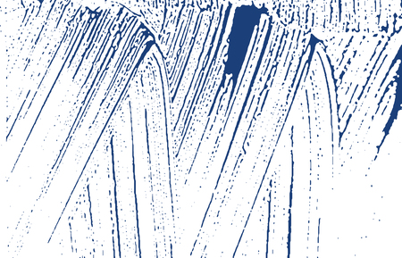 Grunge texture. Distress indigo rough trace. Ecstatic background. Noise dirty grunge texture. Precious artistic surface. Vector illustration.のイラスト素材