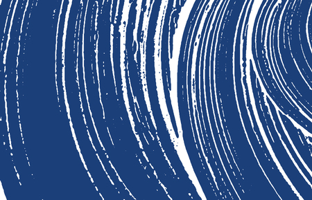 Grunge texture. Distress indigo rough trace. Exotic background. Noise dirty grunge texture. Juicy artistic surface. Vector illustration.のイラスト素材