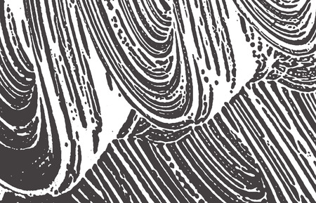 Grunge texture. Distress black grey rough trace. Alive background. Noise dirty grunge texture. Decent artistic surface. Vector illustration.のイラスト素材