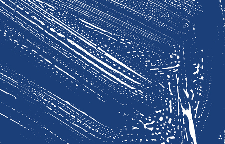 Grunge texture. Distress indigo rough trace. Excellent background. Noise dirty grunge texture. Stylish artistic surface. Vector illustration.のイラスト素材