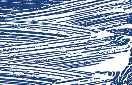 Grunge texture. Distress indigo rough trace. Enchanting background. Noise dirty grunge texture. Posh artistic surface. Vector illustration.のイラスト素材