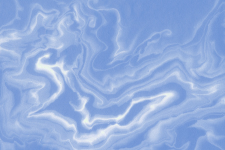 Suminagashi marble texture hand painted with indigo ink. Digital paper 582 performed in traditional japanese suminagashi floating ink technique. Neat liquid abstract background.の写真素材