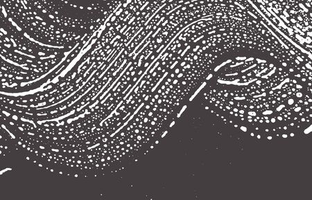 Grunge texture. Distress black grey rough trace. Awesome background. Noise dirty grunge texture. Splendid artistic surface. Vector illustration.のイラスト素材