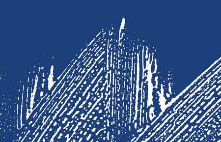 Grunge texture. Distress indigo rough trace. Extra background. Noise dirty grunge texture. Cute artistic surface. Vector illustration.のイラスト素材