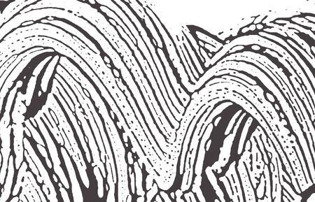 Grunge texture. Distress black grey rough trace. Adorable background. Noise dirty grunge texture. Cool artistic surface. Vector illustration.のイラスト素材