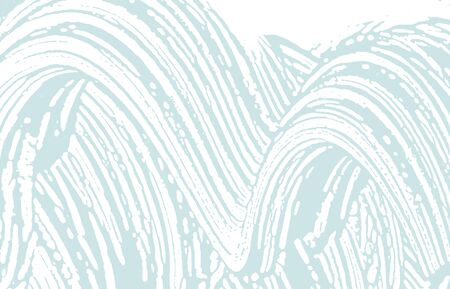 Grunge texture. Distress blue rough trace. Bold background. Noise dirty grunge texture. Original artistic surface. Vector illustration.のイラスト素材