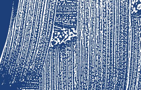 Grunge texture. Distress indigo rough trace. Extra background. Noise dirty grunge texture. Positive artistic surface. Vector illustration.のイラスト素材