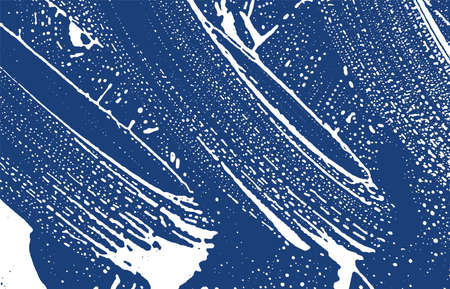 Grunge texture. Distress indigo rough trace. Energetic background. Noise dirty grunge texture. Radiant artistic surface. Vector illustration.のイラスト素材