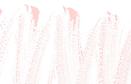 Grunge texture. Distress pink rough trace. Favorable background. Noise dirty grunge texture. Authentic artistic surface. Vector illustration.のイラスト素材
