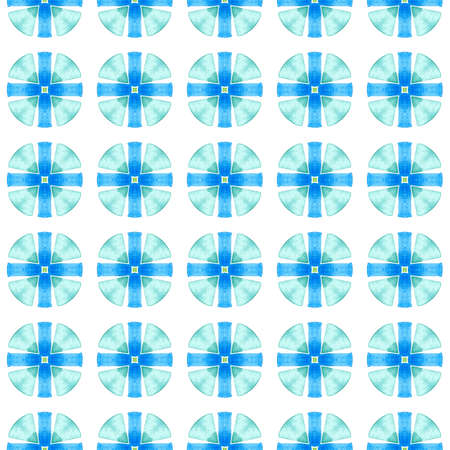 Summer exotic seamless border. Green attractive boho chic summer design. Exotic seamless pattern. Textile ready amusing print, swimwear fabric, wallpaper, wrapping.の写真素材