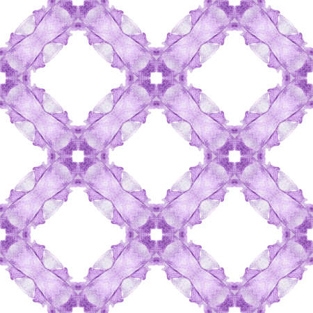 Textile ready ideal print, swimwear fabric, wallpaper, wrapping. Purple extra boho chic summer design. Arabesque hand drawn design. Oriental arabesque hand drawn border.の写真素材