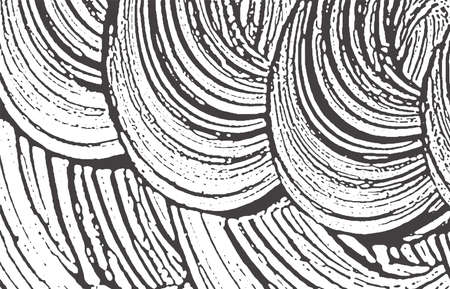 Grunge texture. Distress black grey rough trace. Admirable background. Noise dirty grunge texture. Modern artistic surface. Vector illustration.のイラスト素材