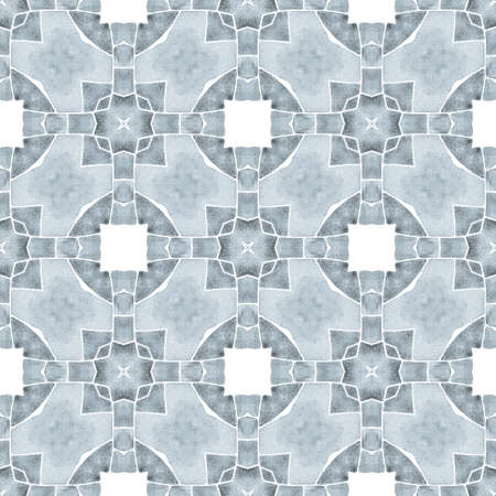 Tropical seamless pattern. Black and white shapely boho chic summer design. Hand drawn tropical...
