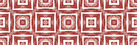 Chevron stripes seamless border. Wine red symmetrical kaleidoscope background. Geometric chevron...
