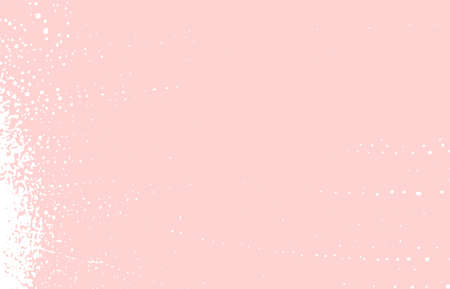 Grunge texture. Distress pink rough trace. Gorgeous background. Noise dirty grunge texture. Lively artistic surface. Vector illustration.のイラスト素材