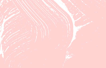 Grunge texture. Distress pink rough trace. Good-looking background. Noise dirty grunge texture. Fancy artistic surface. Vector illustration.のイラスト素材
