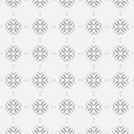 Geometric chevron watercolor border. Black and white alive boho chic summer design. Textile ready interesting print, swimwear fabric, wallpaper, wrapping. Chevron watercolor pattern.の写真素材