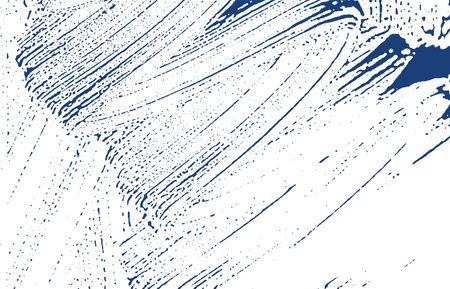 Grunge texture. Distress indigo rough trace. Ecstatic background. Noise dirty grunge texture. Sightly artistic surface. Vector illustration.のイラスト素材