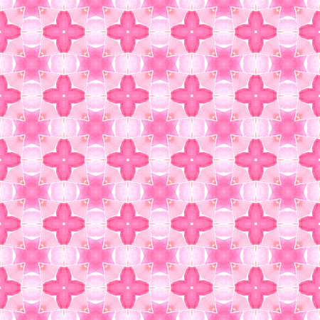 Striped hand drawn design. Orange flawless boho chic summer design. Textile ready classic print, swimwear fabric, wallpaper, wrapping. Repeating striped hand drawn border.の写真素材