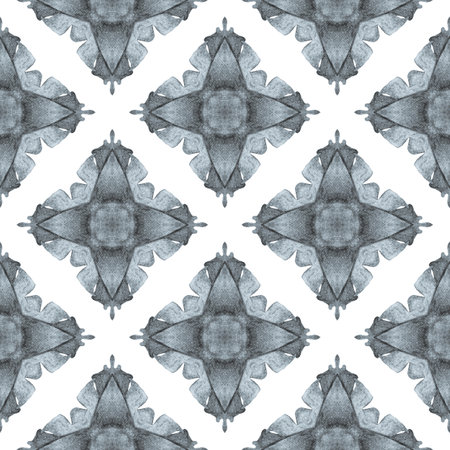 Textile ready quaint print, swimwear fabric, wallpaper, wrapping. Black and white alluring boho chic...