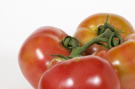 four tomatoesの写真素材