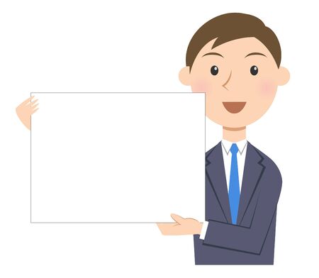 person business boardの写真素材