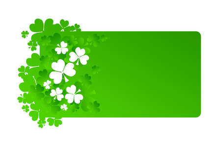 St. Patrick's day background in green colorsのイラスト素材