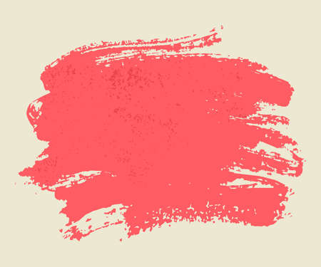 Bright pink watercolor brush vector strokes のイラスト素材