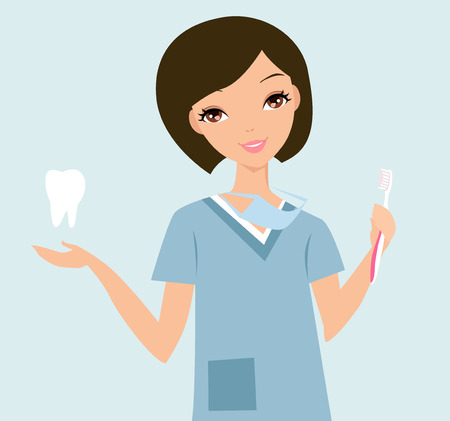 Dental Hygienistのイラスト素材