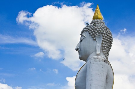 The Big Buddha on Supanburi, Thailandの写真素材