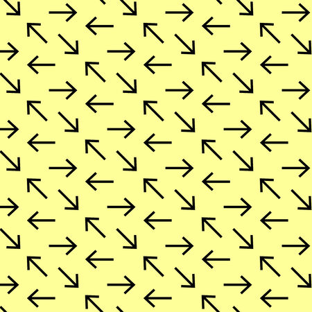 Seamless abstract pattern with arrows
