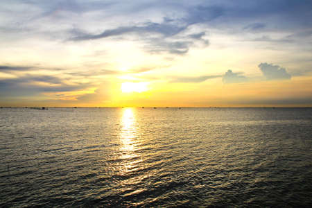 Sea Sunsetの写真素材