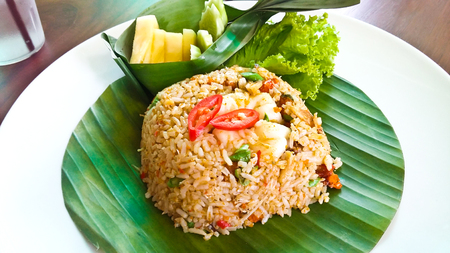 Shrimp Fried Riceの写真素材