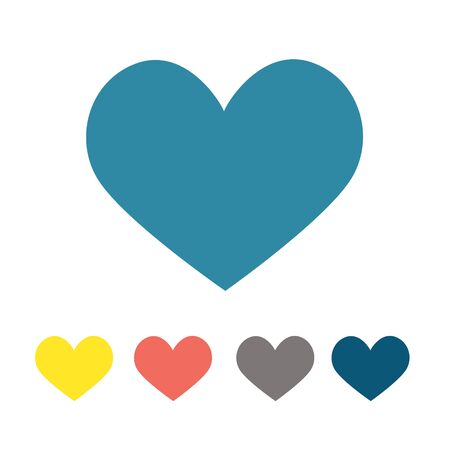 Heart Icon Vector.のイラスト素材
