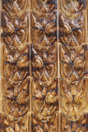 Brown kanok background