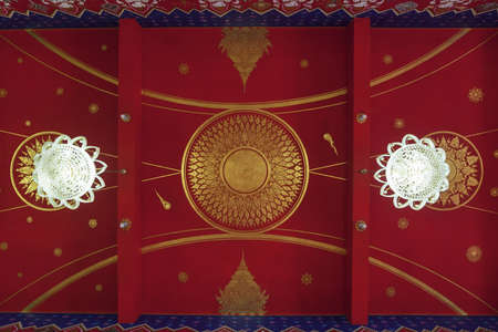 Kanok's Background. This is traditional and generic style in Thailand. No any trademark or restrict matter in the photo.の写真素材