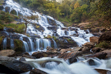 Waterfall in deep forest