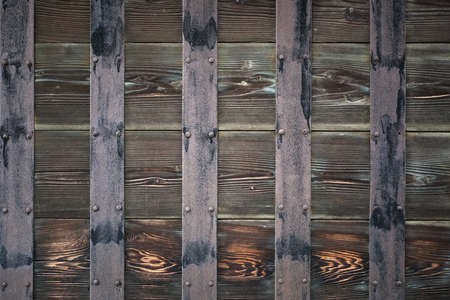 Wooden iron texture backgroundの写真素材