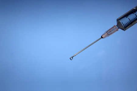 Vaccination syringes to prevent future disease for Medical.の写真素材