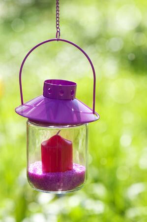 Garden lanternの写真素材